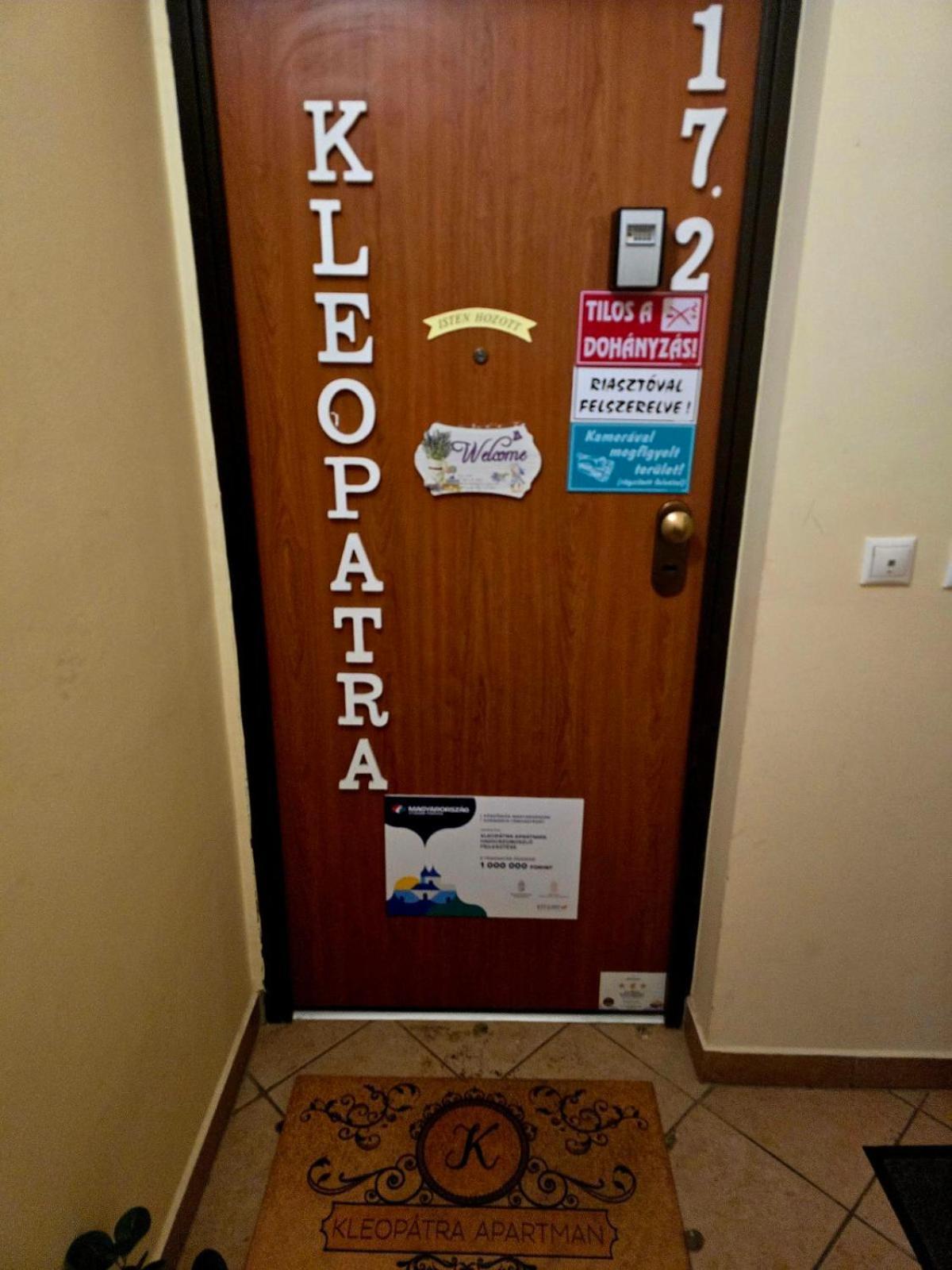 Kleopatra Apartman Hajdúszoboszló Εξωτερικό φωτογραφία